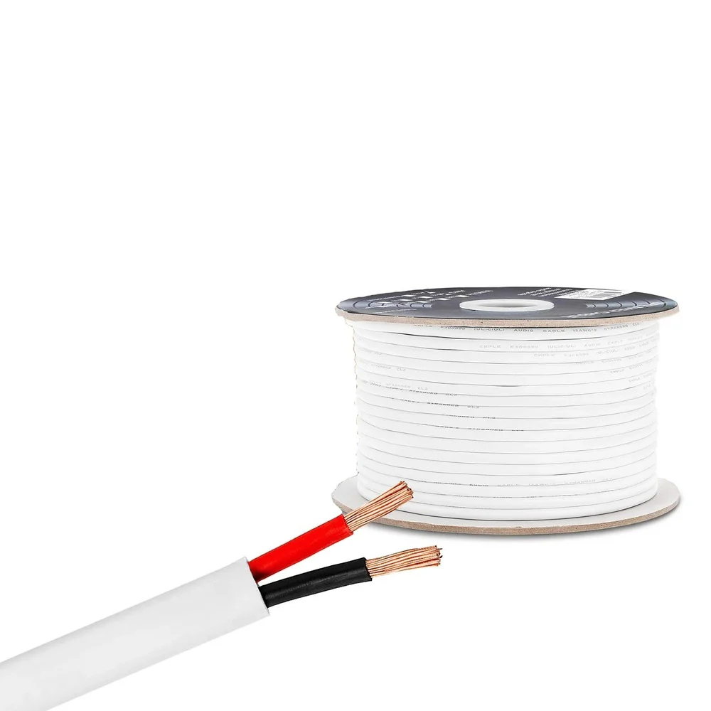 ROLLO CABLE PLASTICO FLEX.152.4M 2X10 AWG BLANCO