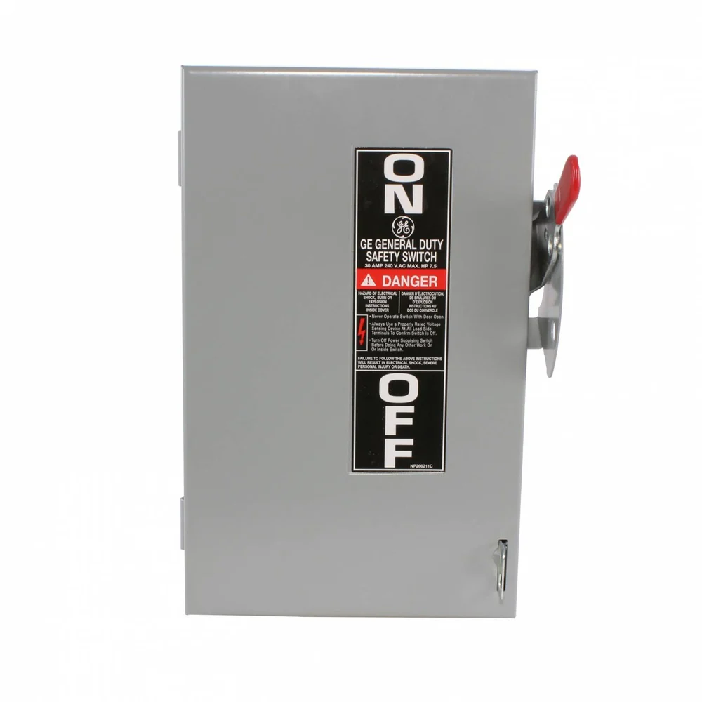 S/SWITCH USO GENERAL 30A 3P 240VAC@7.5HP NEMA 1 TGN3321 - Image 2