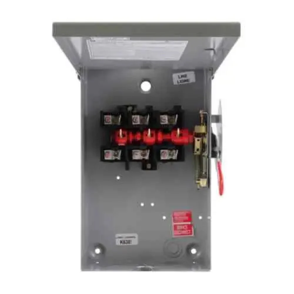 S/SWITCH USO GENERAL 30A 3P 240VAC@7.5HP NEMA 3R TGN3321R - Image 2