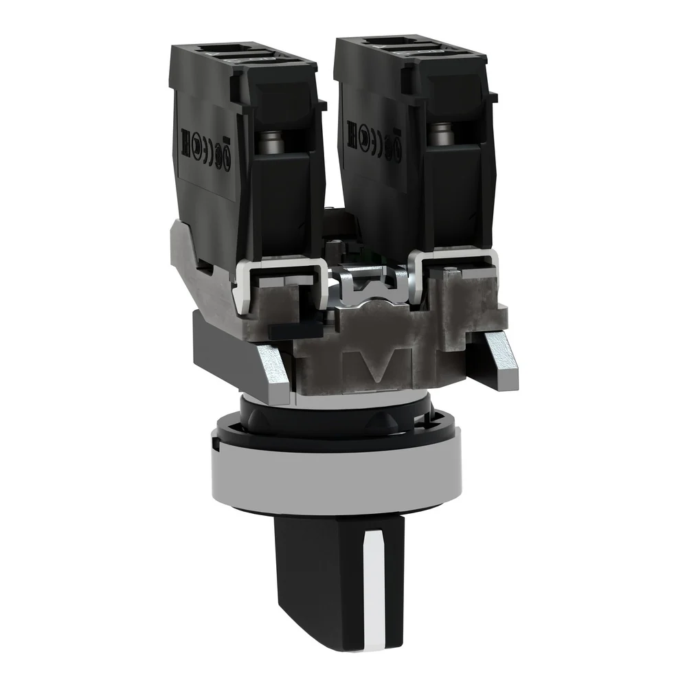 SELECTOR METALICO 3 POSICIONES CON RETORNO 2NA (XB4BD53) - Image 2