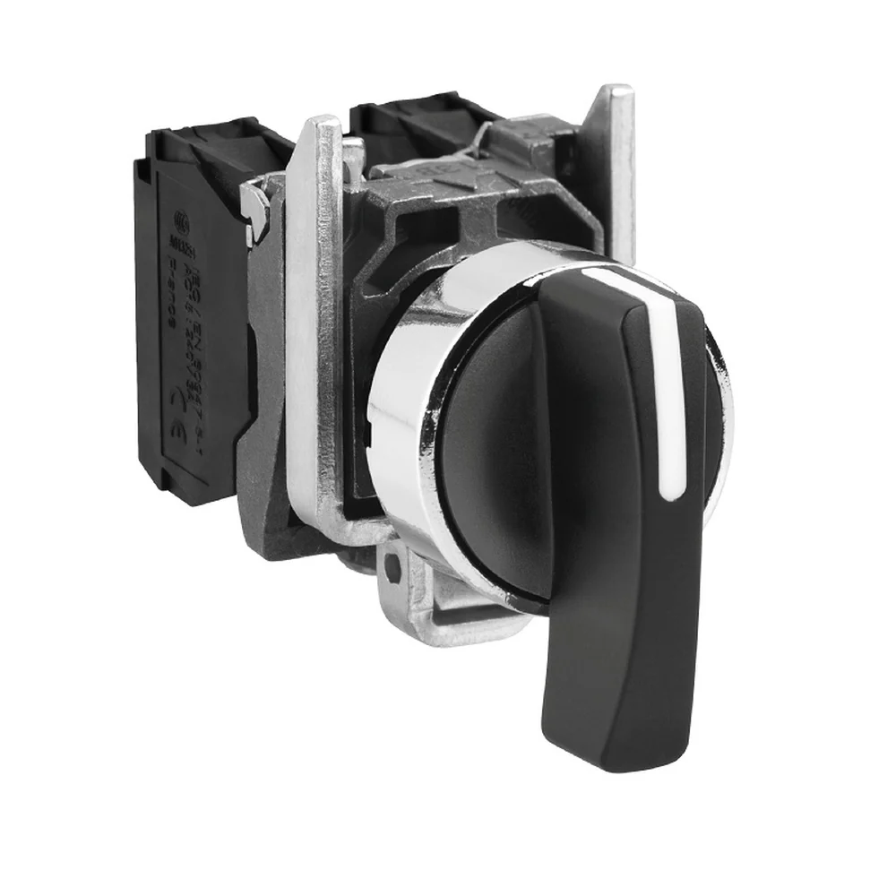 SELECTOR METALICO 3 POSICIONES MANGO LARGO 2NA (XB4BJ33) - Image 3