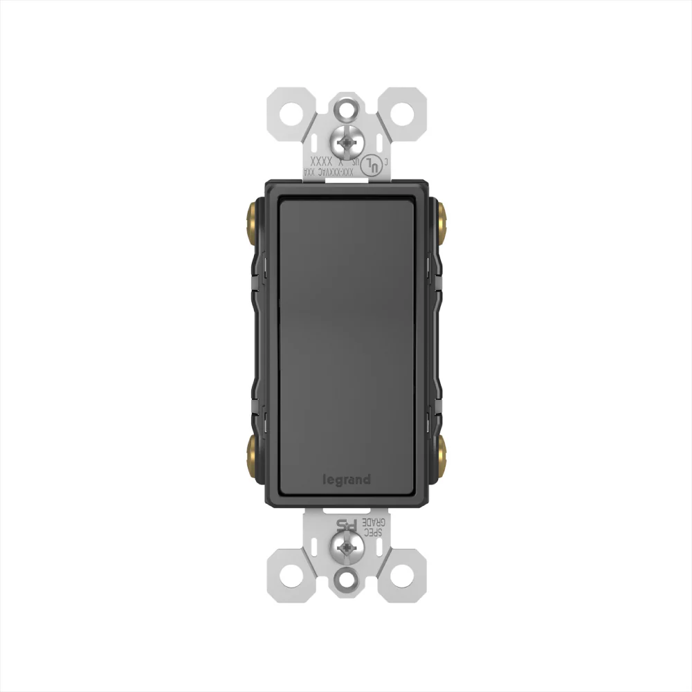 SWITCH DECORA 15A 125V 4 VIAS NEGRO TM874BK - Image 3