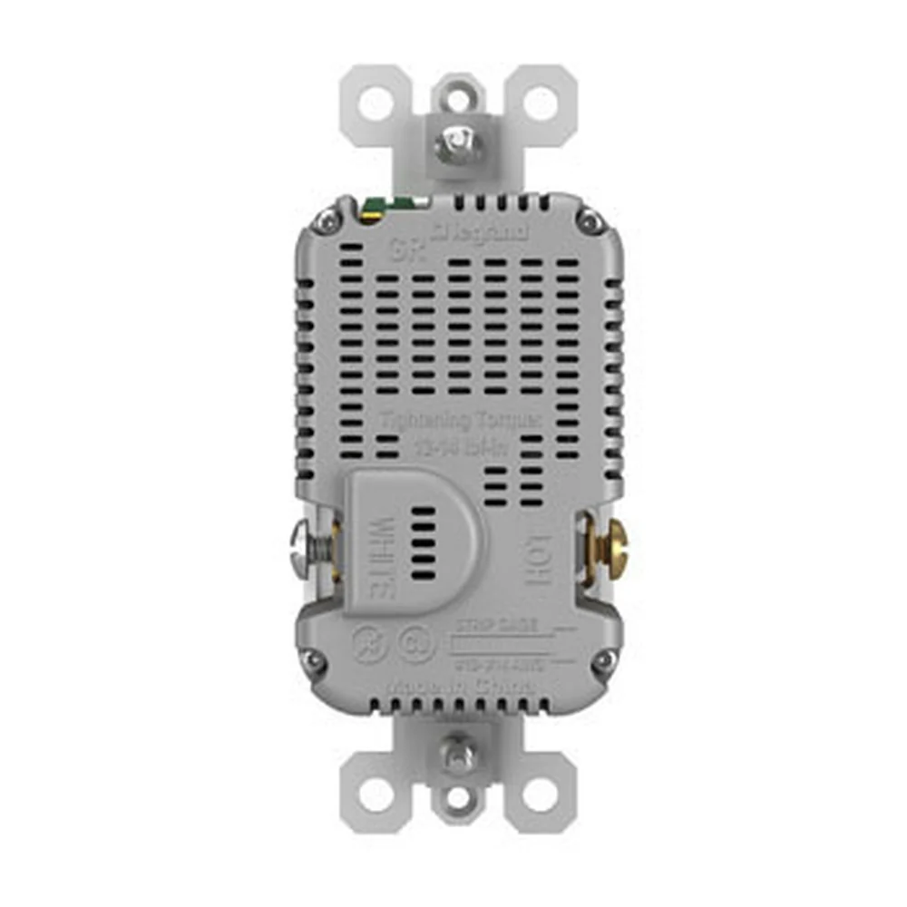 TC DBLE DECO 15A CARGA RA USB C/C BL USBCC6WPWCCV4 - Image 2