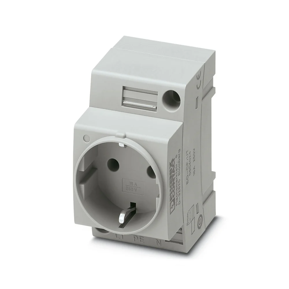TOMA CORRIENTE P/RIEL DIN 16A 250V EO-CF/UT 804024 - Image 2