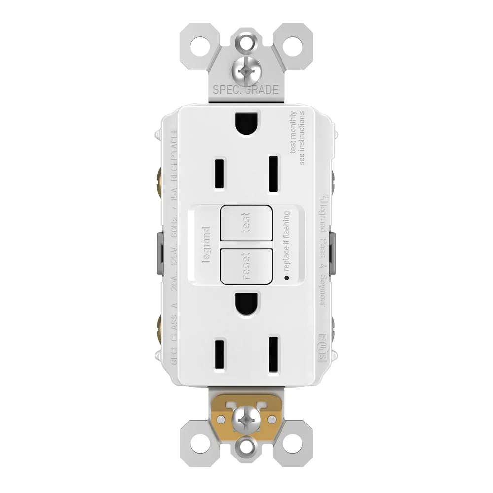 TOMA GROUND FAULT 15 AMP BLANCO 1597W - Image 3