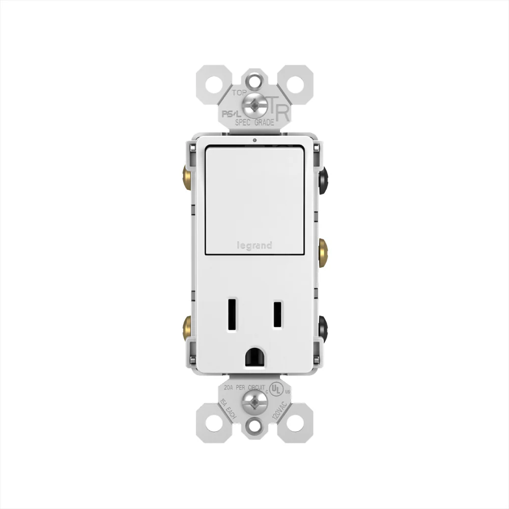 TOMA + SWITCH 3VIAS DECORA BLANCO RCD38TRW - Image 2