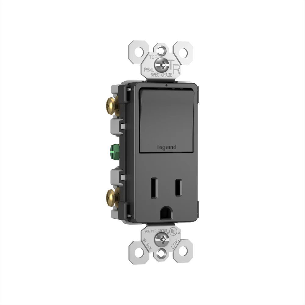 TOMA + SWITCH DECORA 15A NEGRO RCD38TRBK - Image 3