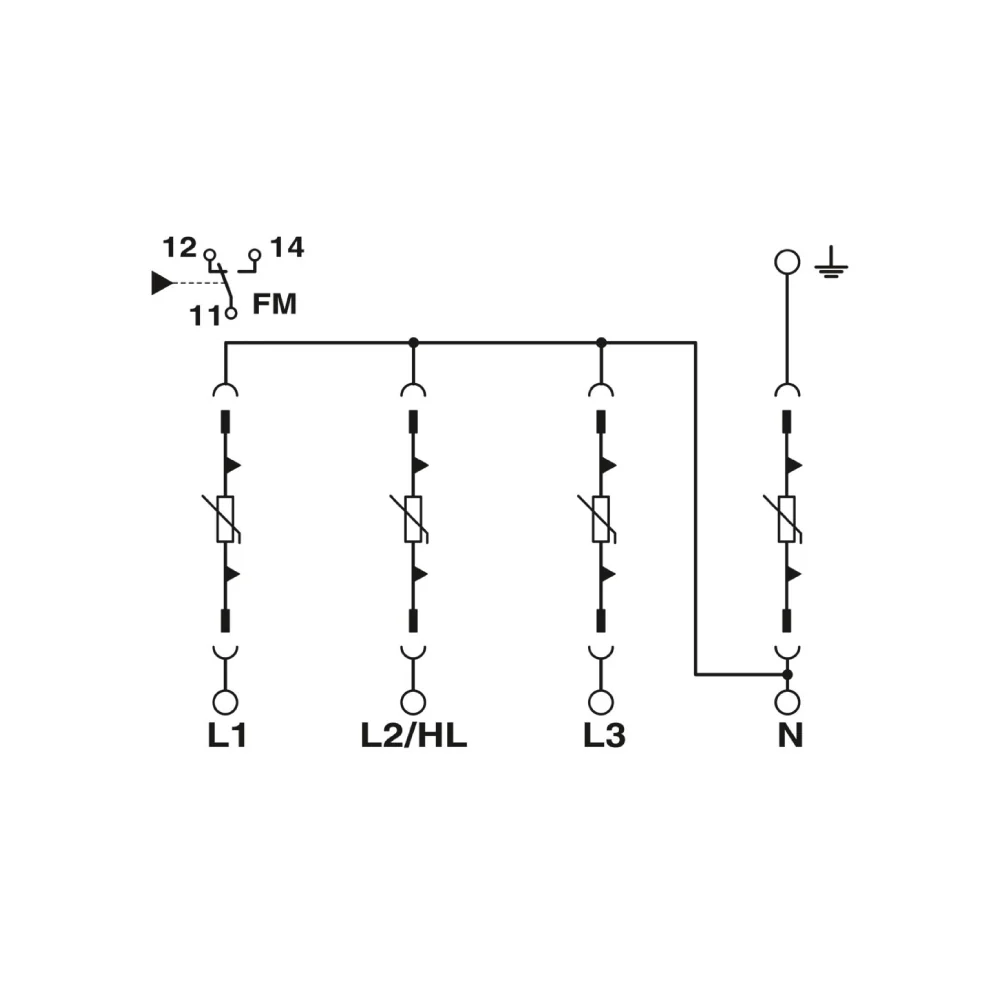 TYPE 1 SURGE PROTECTION DEVICE 2910379